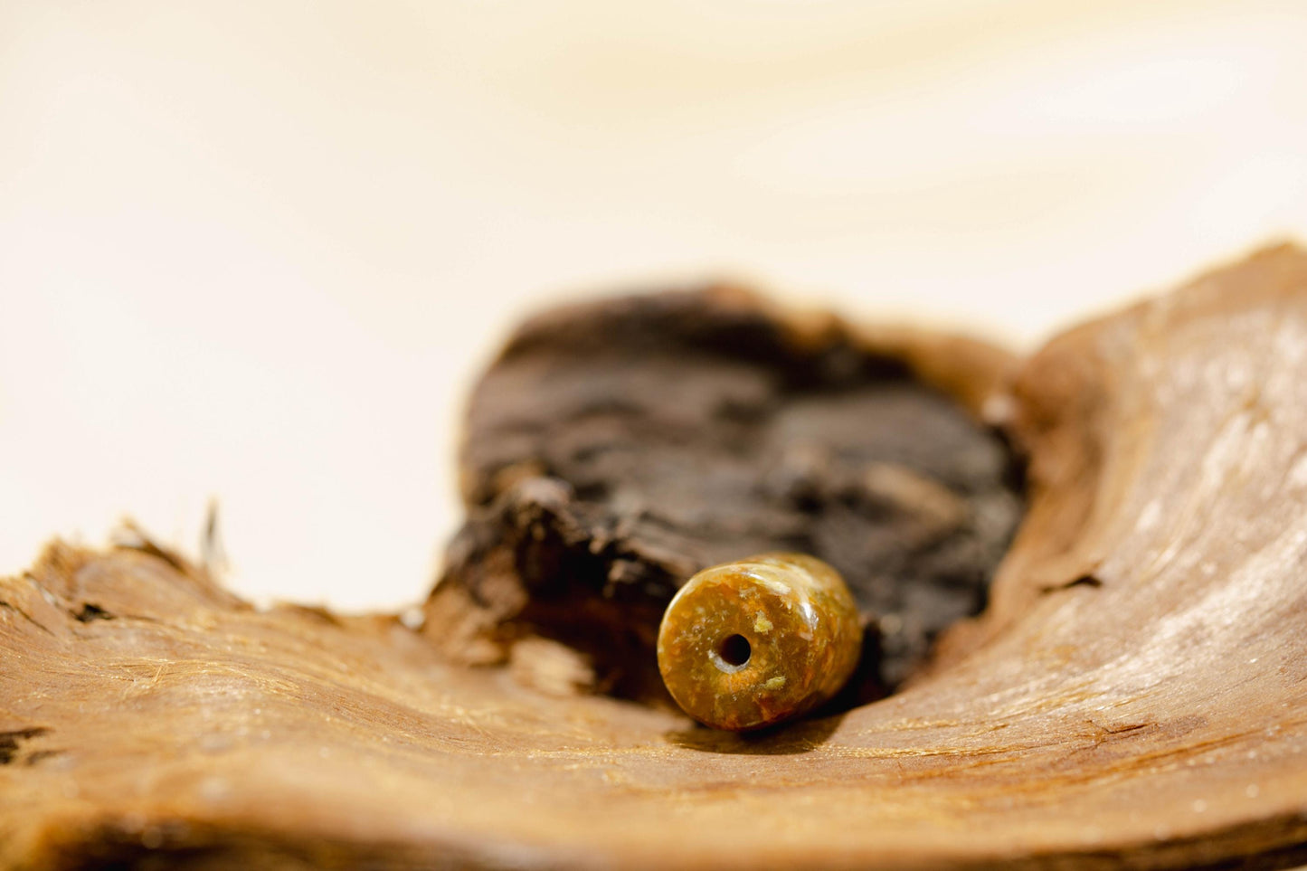 Siberian Golden Cobblestone Bead