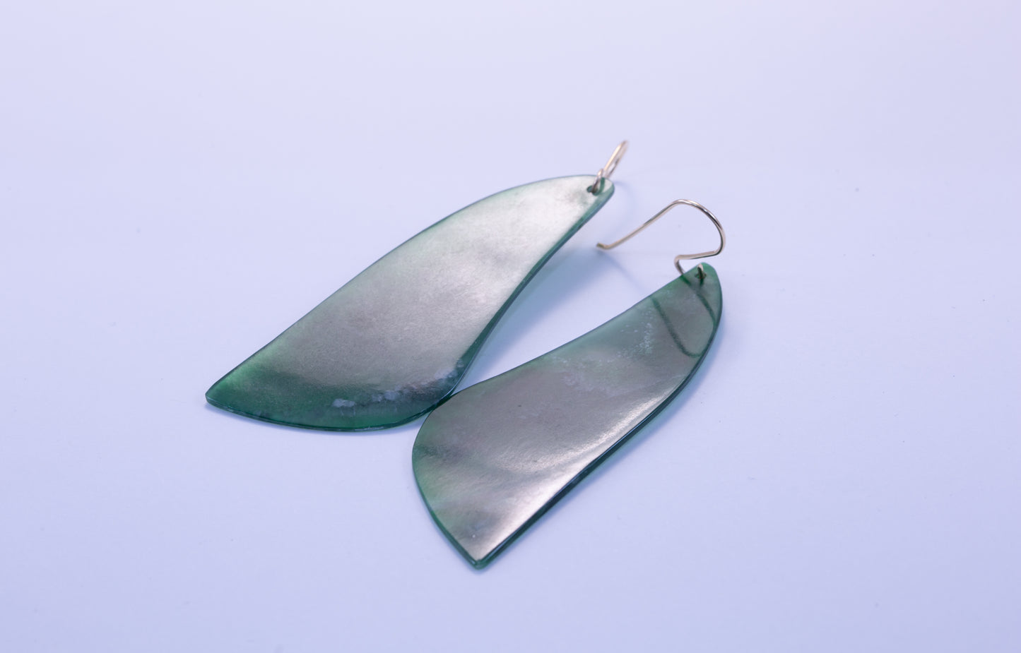 Imperial Green Guatemalan Dangle Earrings
