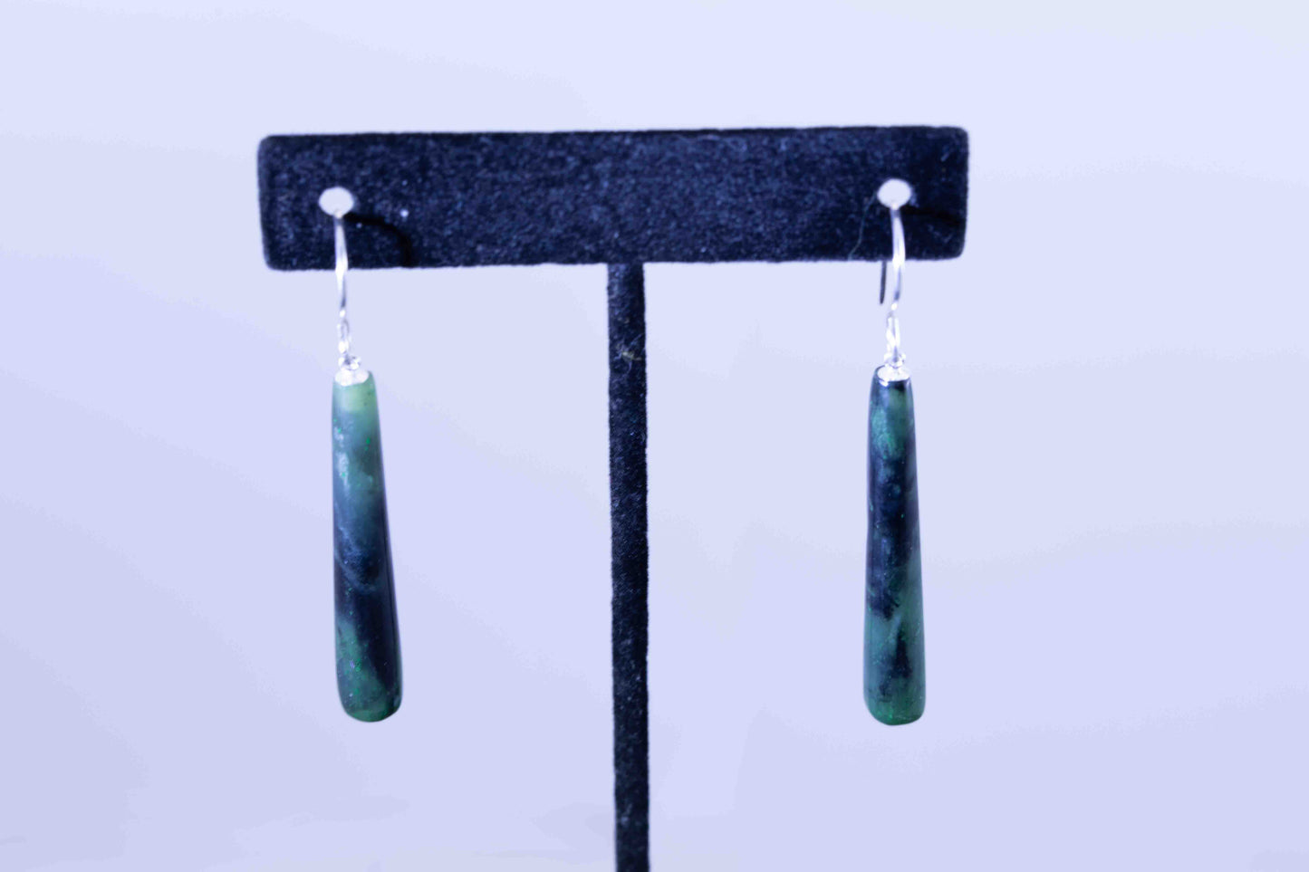 Yukon Jade Drop Dangle Earrings