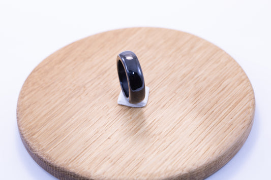 Wyoming Black Edwards Jade Ring