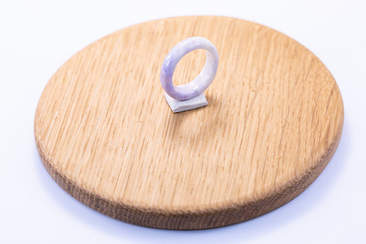 Guatemalan Lilac Jade Ring – Handcrafted Natural Jadeite Jewelry