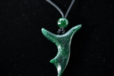 Guatemalan Imperial Green Dancer Pendant