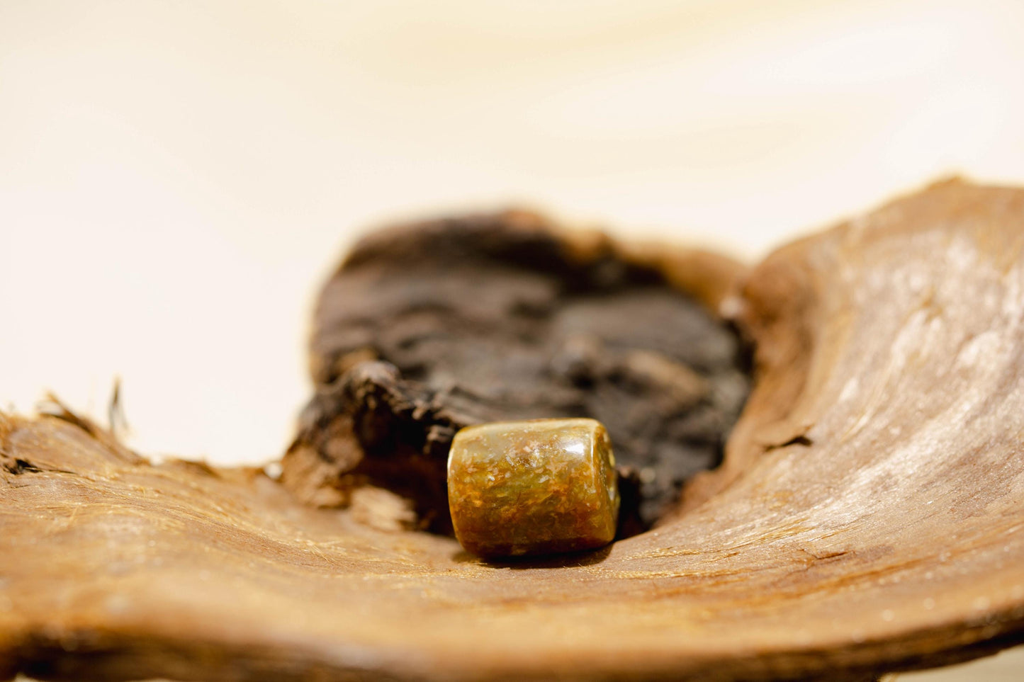 Siberian Golden Cobblestone Bead