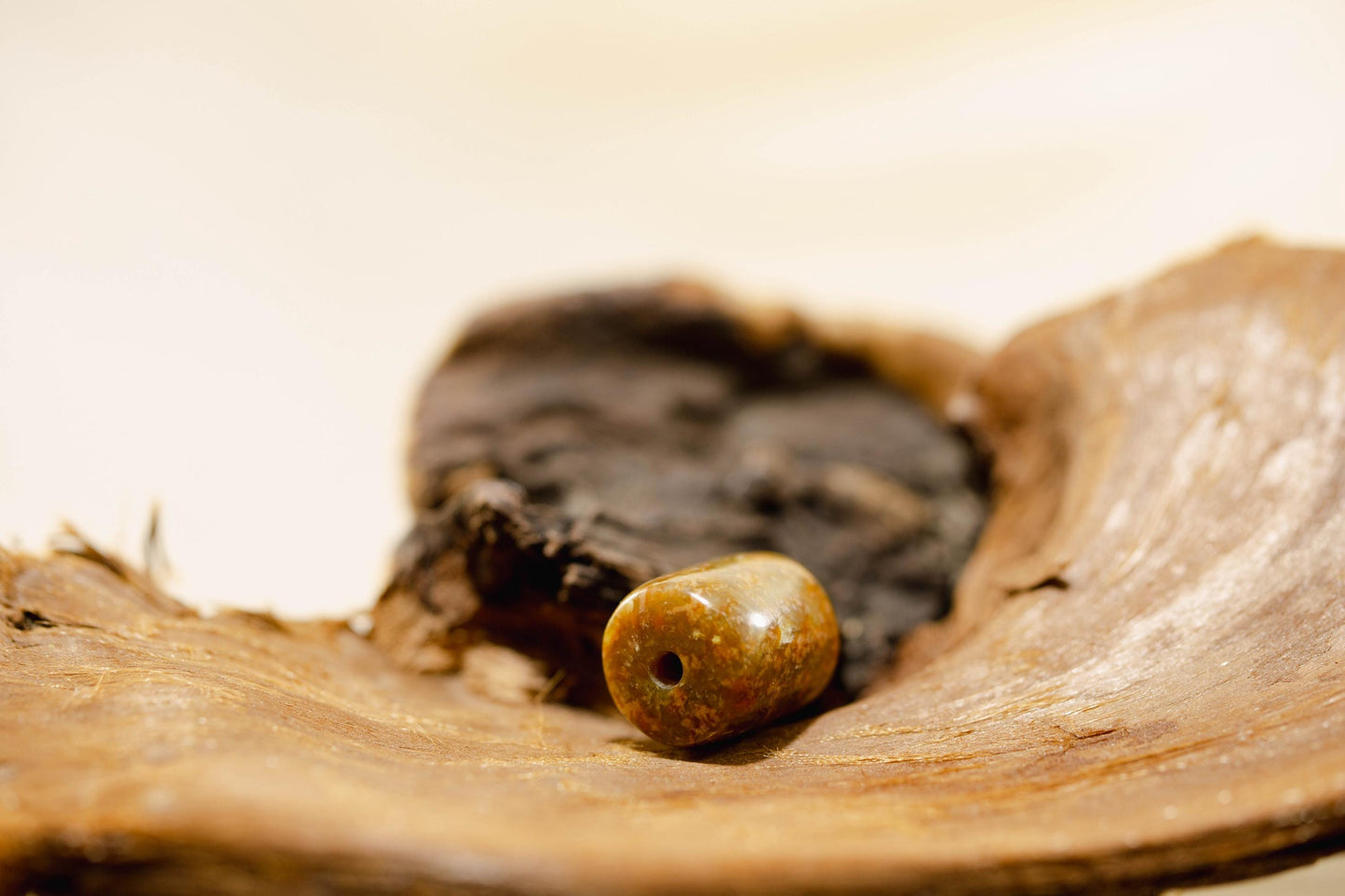 Siberian Golden Cobblestone Bead