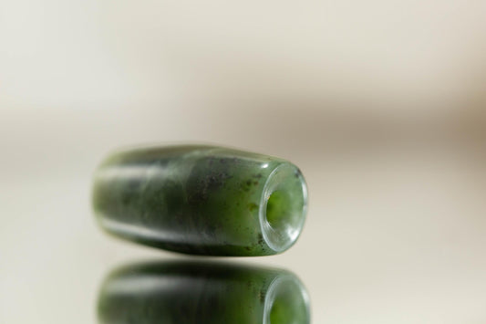 Yukon Jade Bead with Multi Shades of Green
