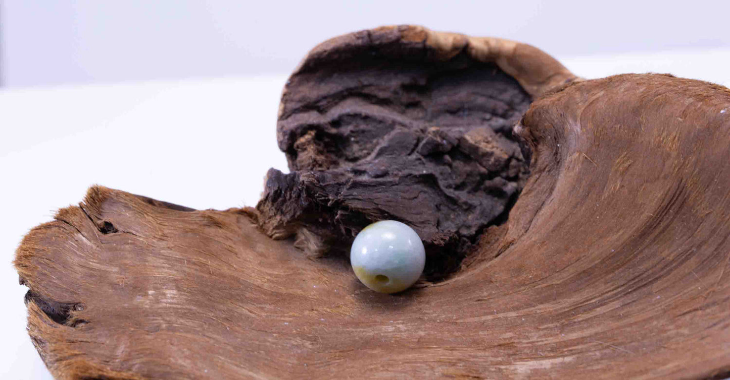 Burmese Jadeite Spherical Bead