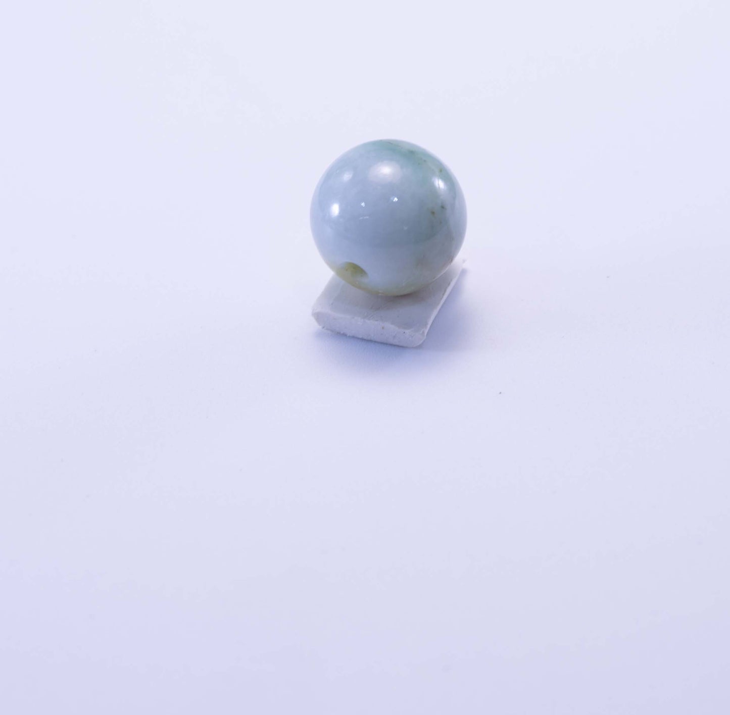 Burmese Jadeite Spherical Bead