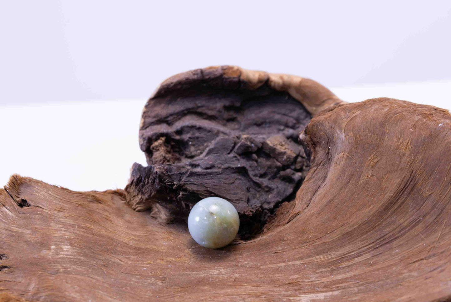 Burmese Jadeite Spherical Bead