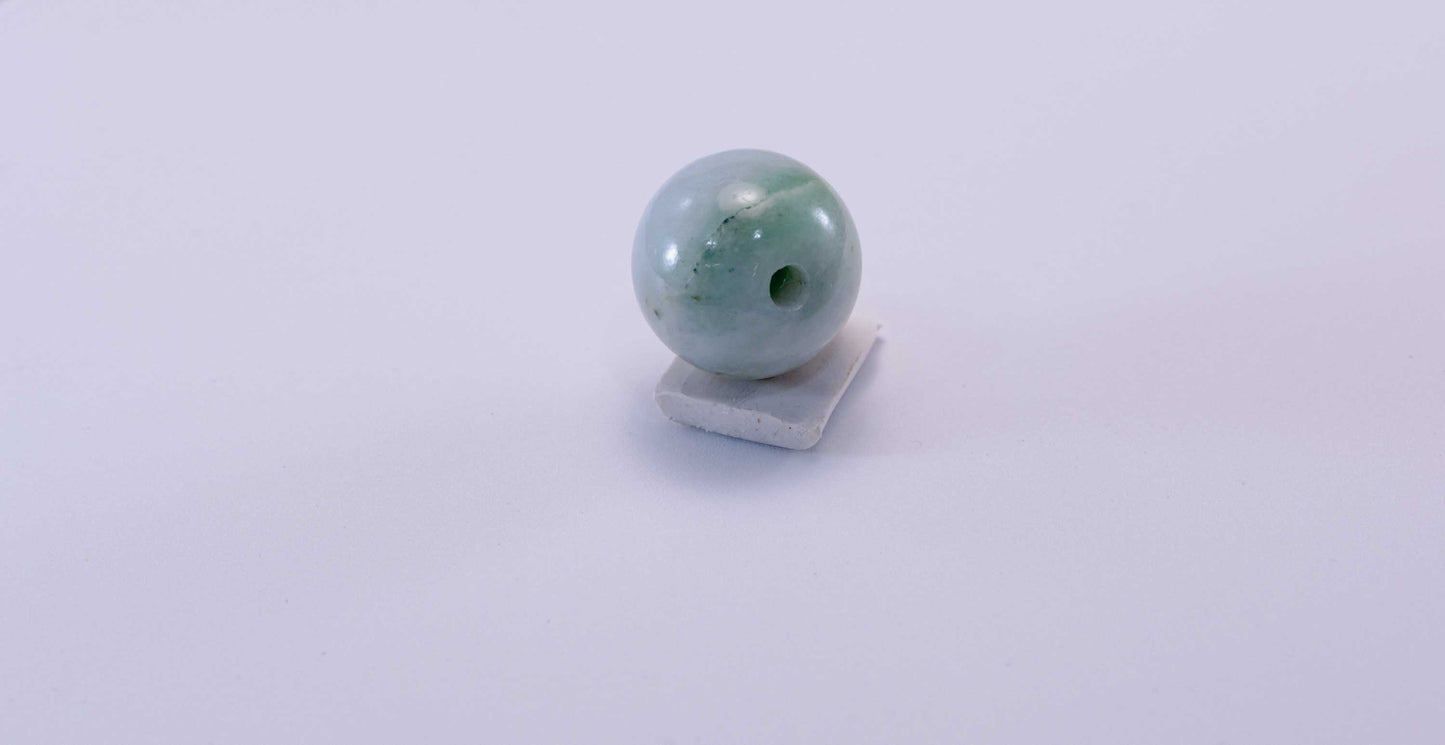 Burmese Jadeite Spherical Bead