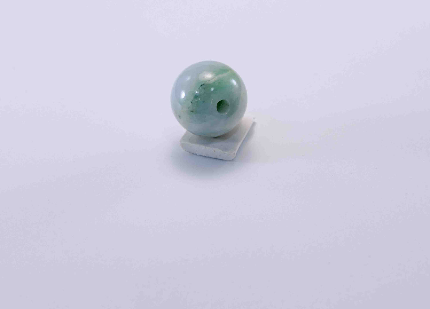 Burmese Jadeite Spherical Bead