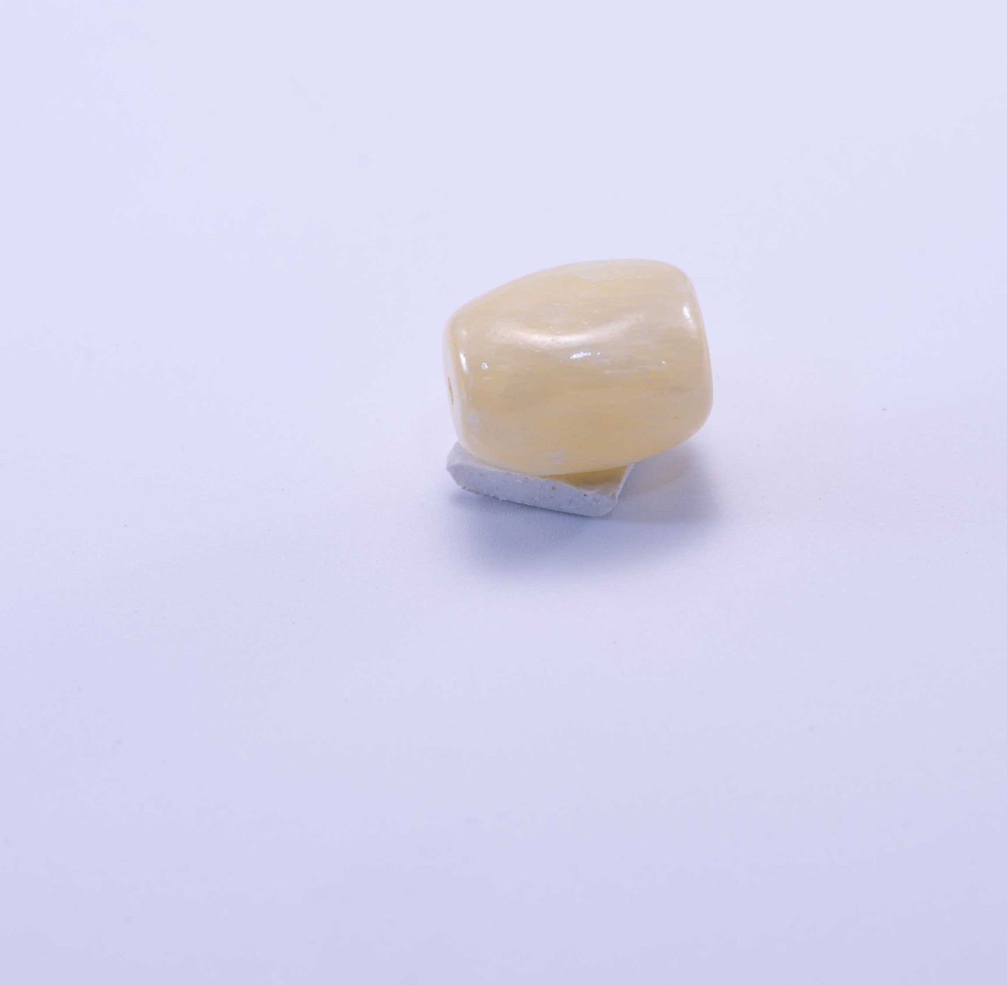 Siberian Cream Jade Bead