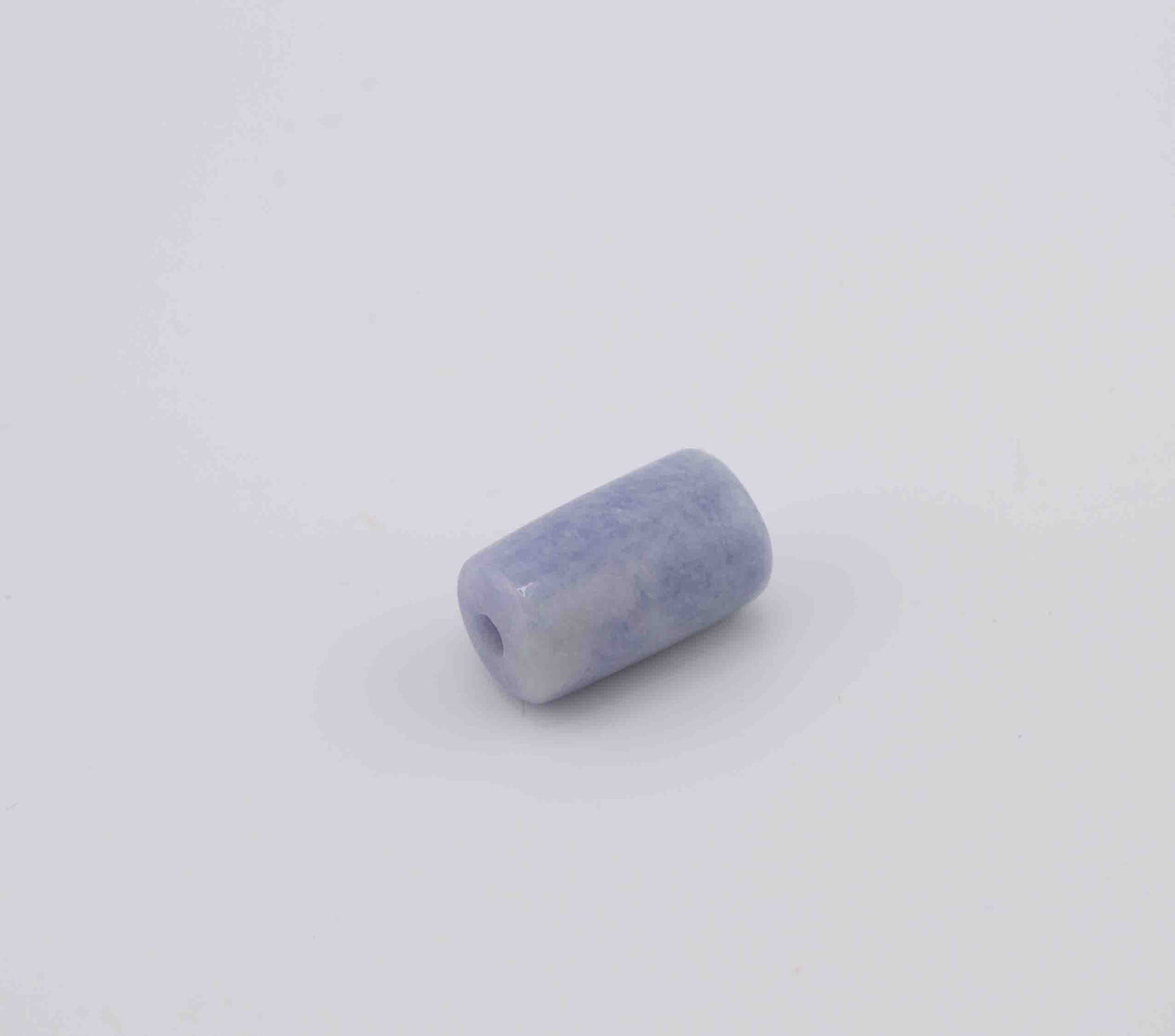 Guatemalan Lilac Jade Tube Bead