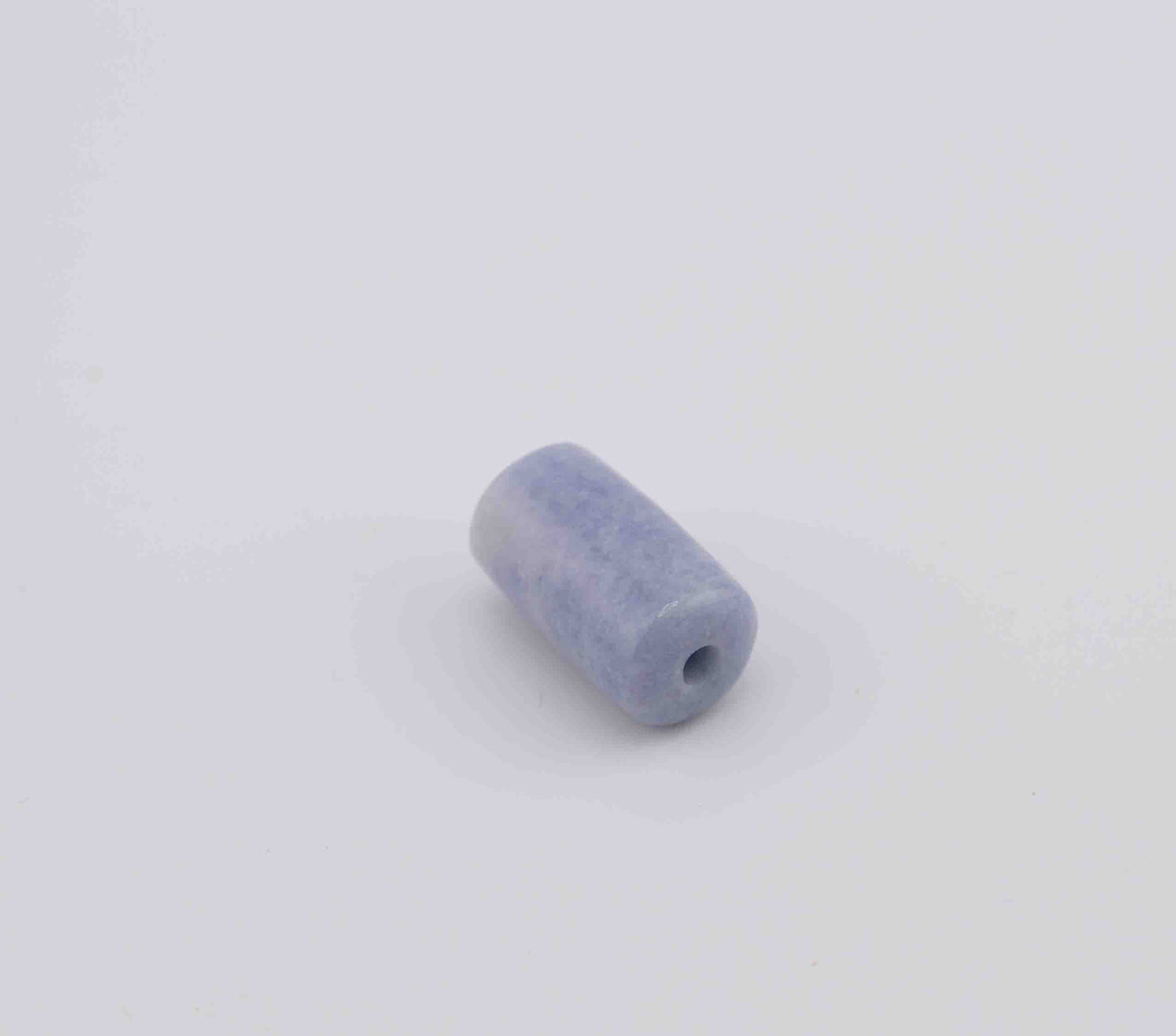 Guatemalan Lilac Jade Tube Bead