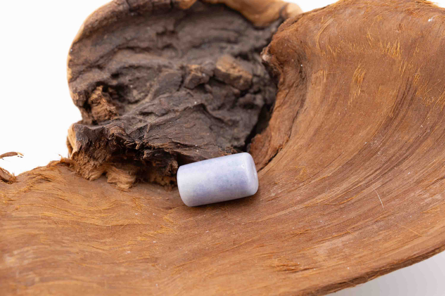 Guatemalan Lilac Jade Tube Bead