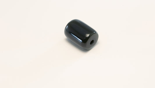 Handcrafted Wyoming Dark Olive Jade Bead