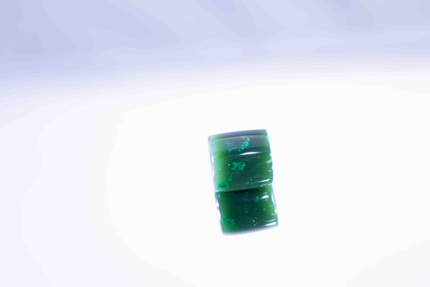 Guatemalan Imperial Green-Blue Spherical Bead