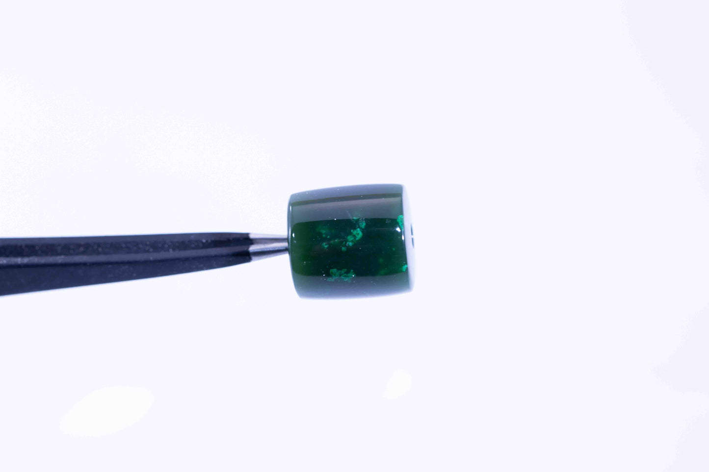 Guatemalan Imperial Green-Blue Spherical Bead