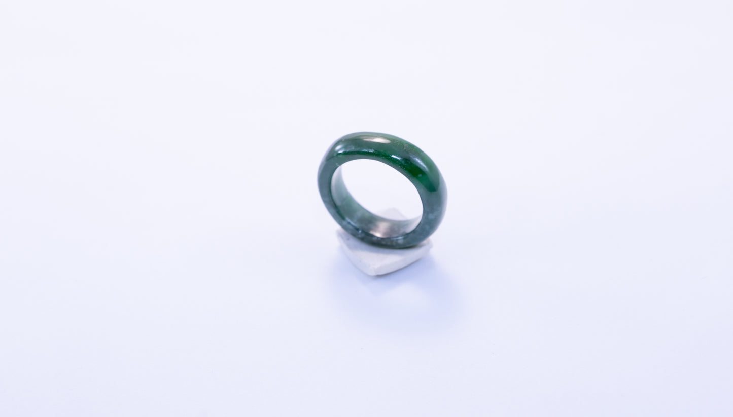British Columbian Green Jade Ring