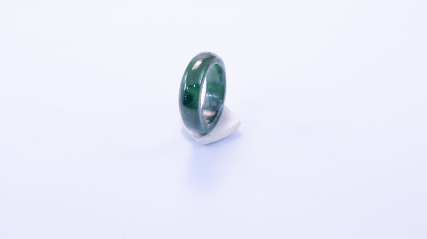 British Columbian Green Jade Ring