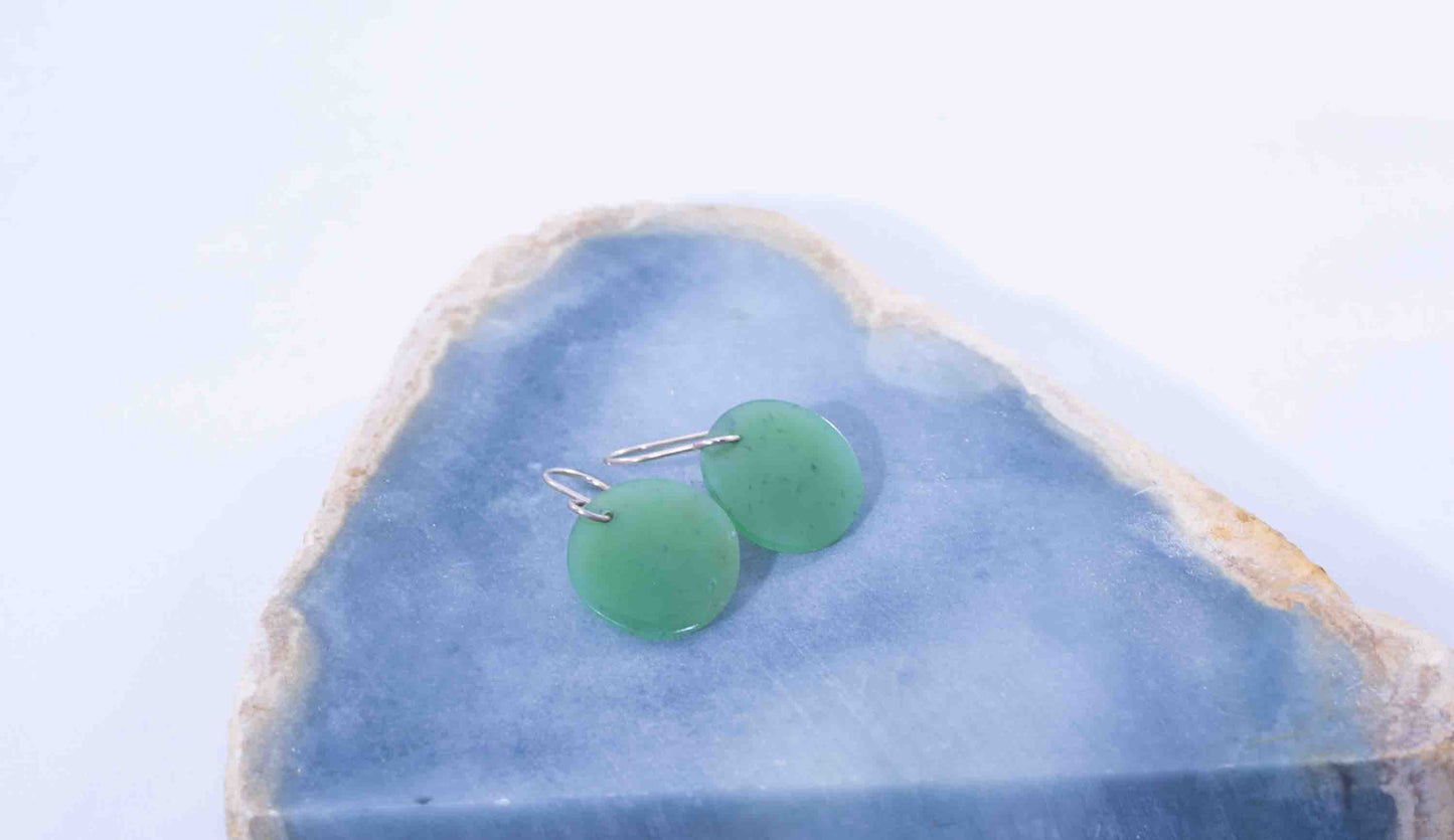 Wyoming Apple Disc Dangle Earrings