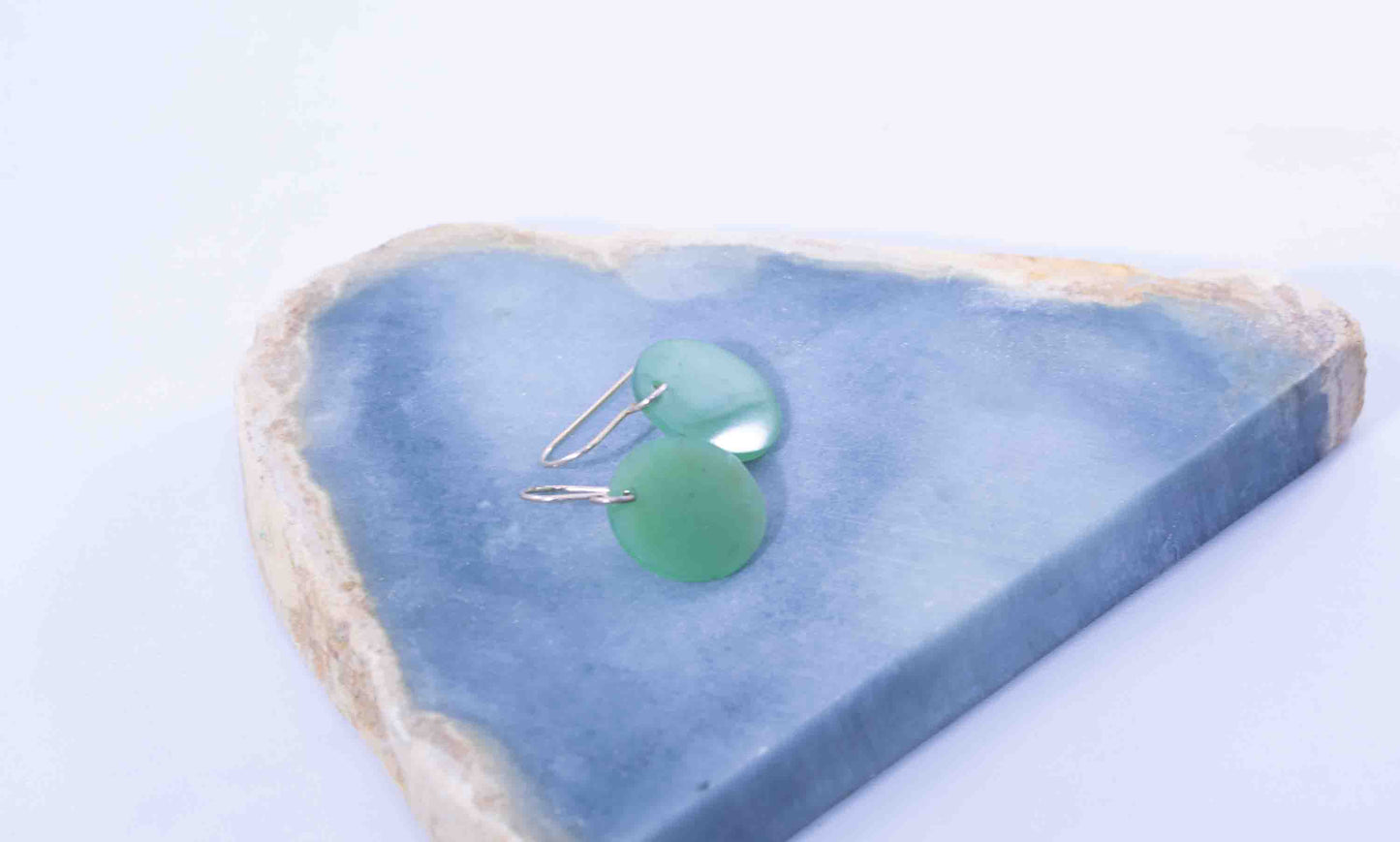 Wyoming Apple Disc Dangle Earrings