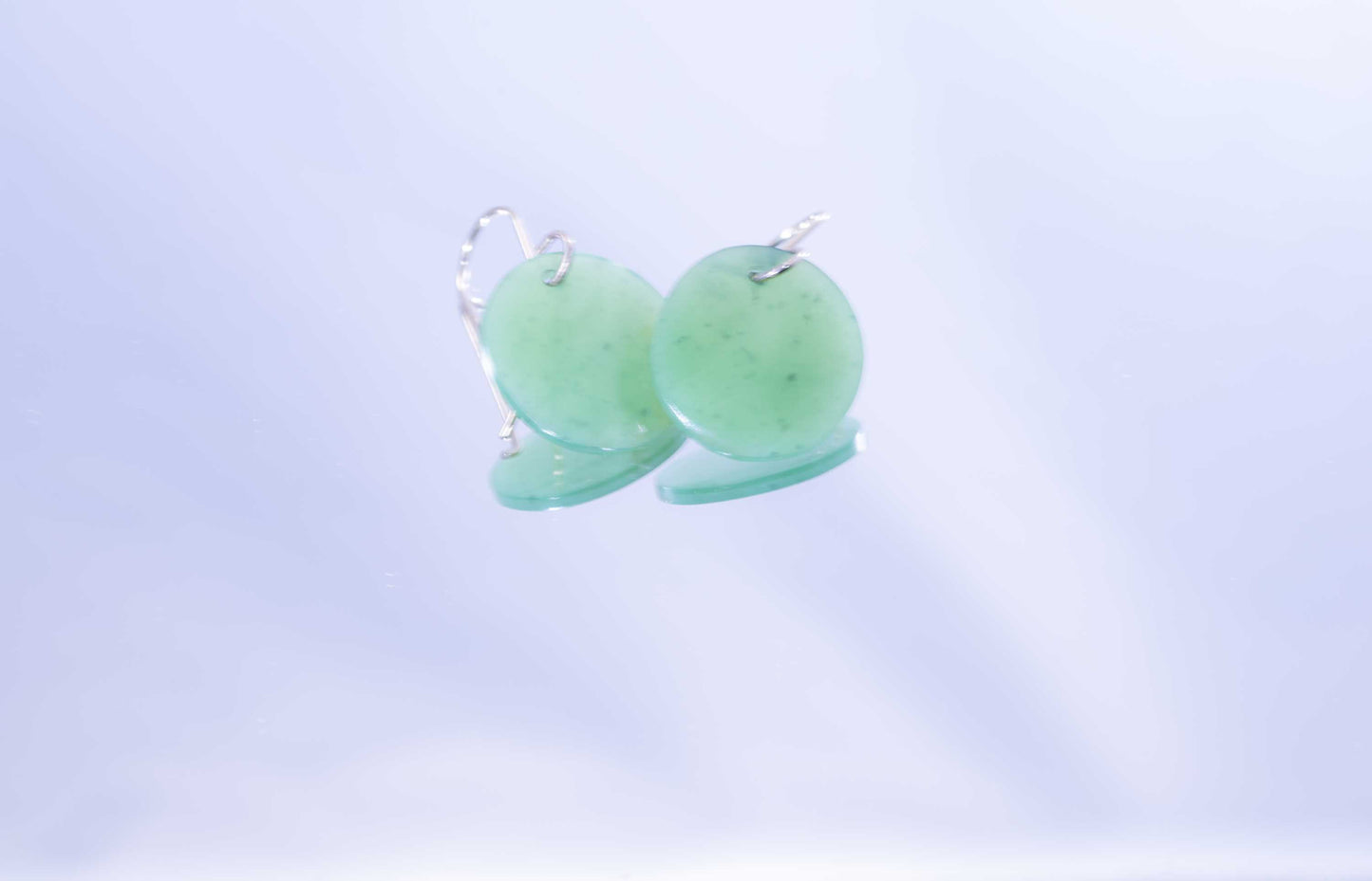 Wyoming Apple Disc Dangle Earrings