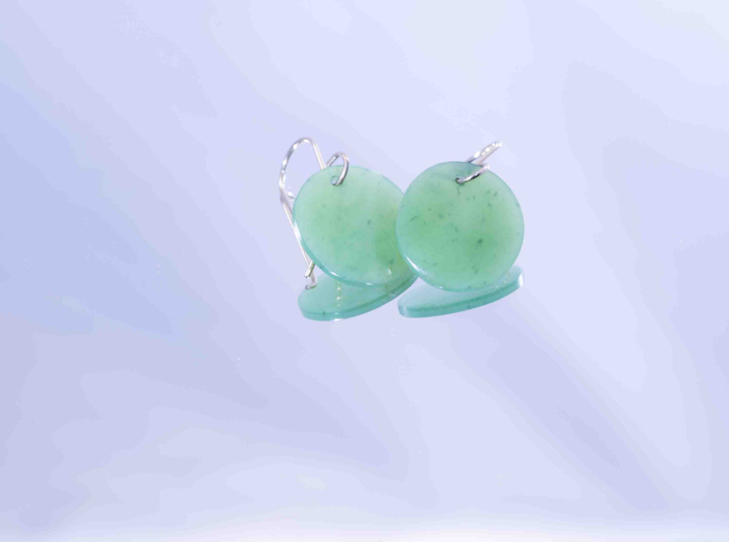 Wyoming Apple Disc Dangle Earrings