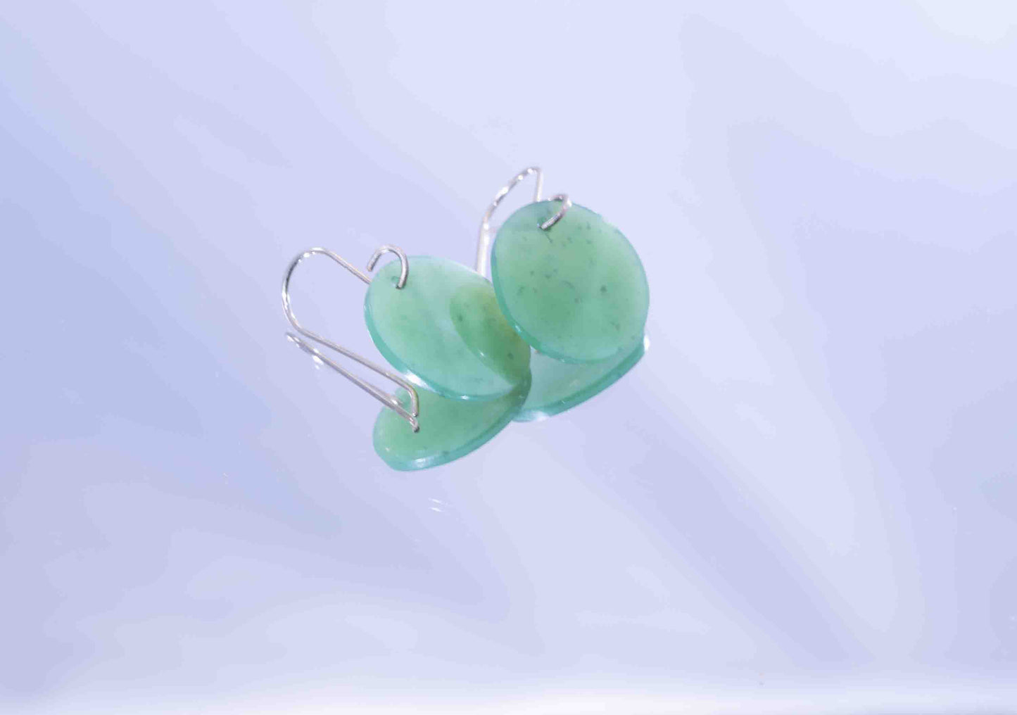 Wyoming Apple Disc Dangle Earrings