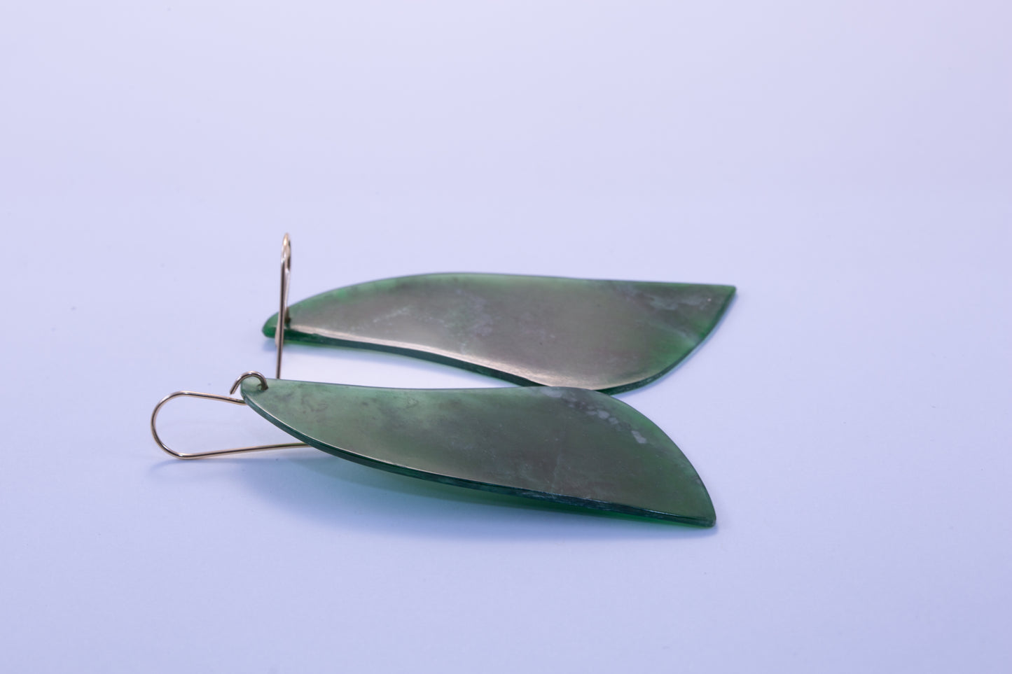 Imperial Green Guatemalan Dangle Earrings