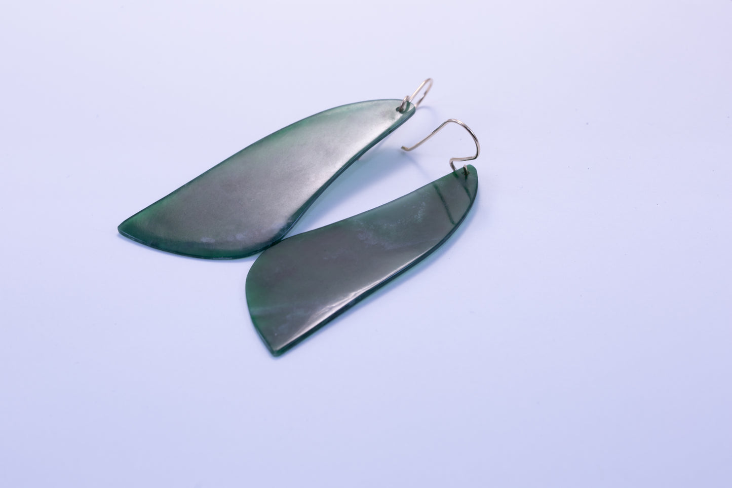 Imperial Green Guatemalan Dangle Earrings