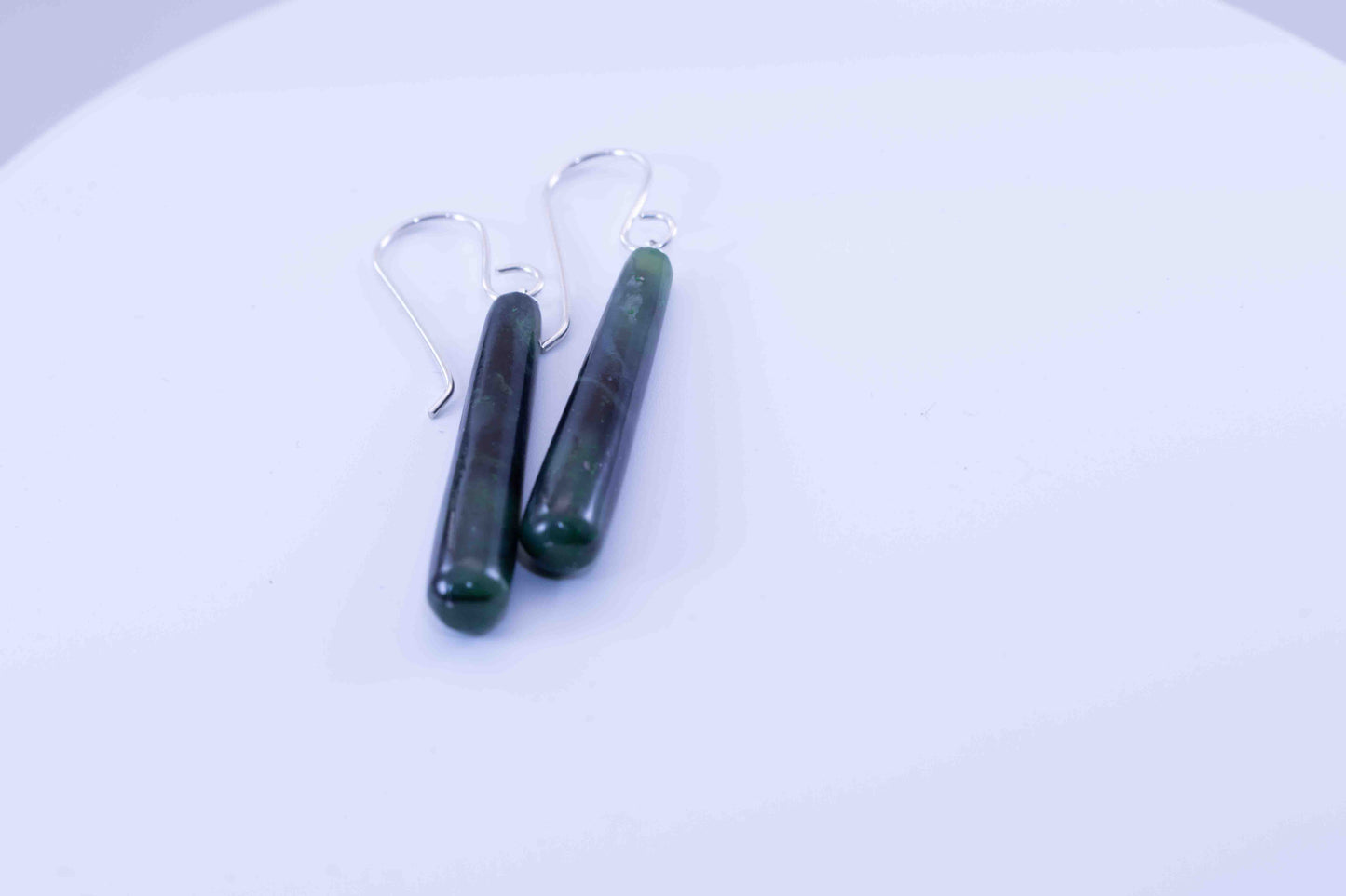Yukon Jade Drop Dangle Earrings