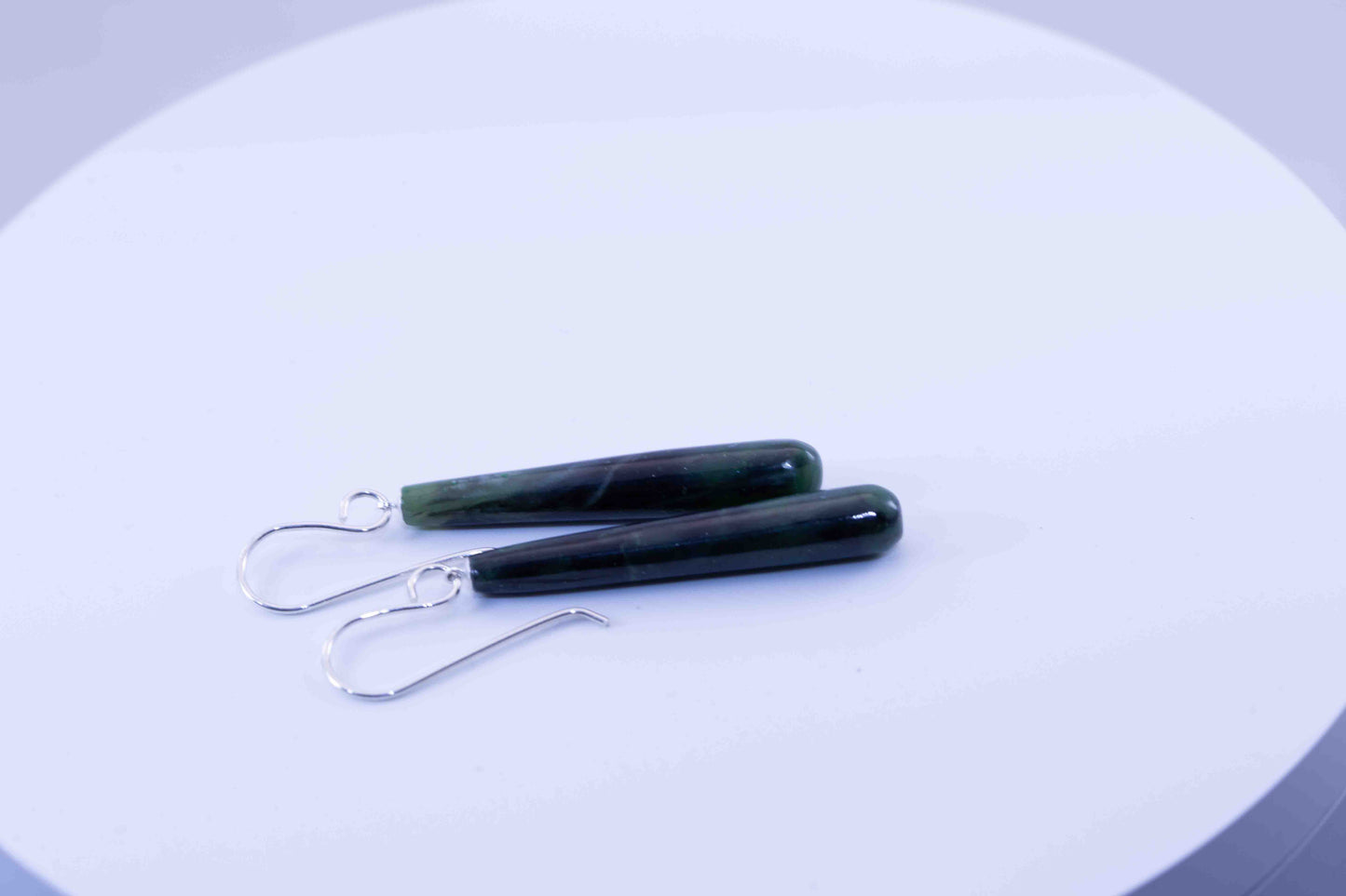 Yukon Jade Drop Dangle Earrings