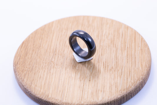 Wyoming Black Edwards Jade Ring