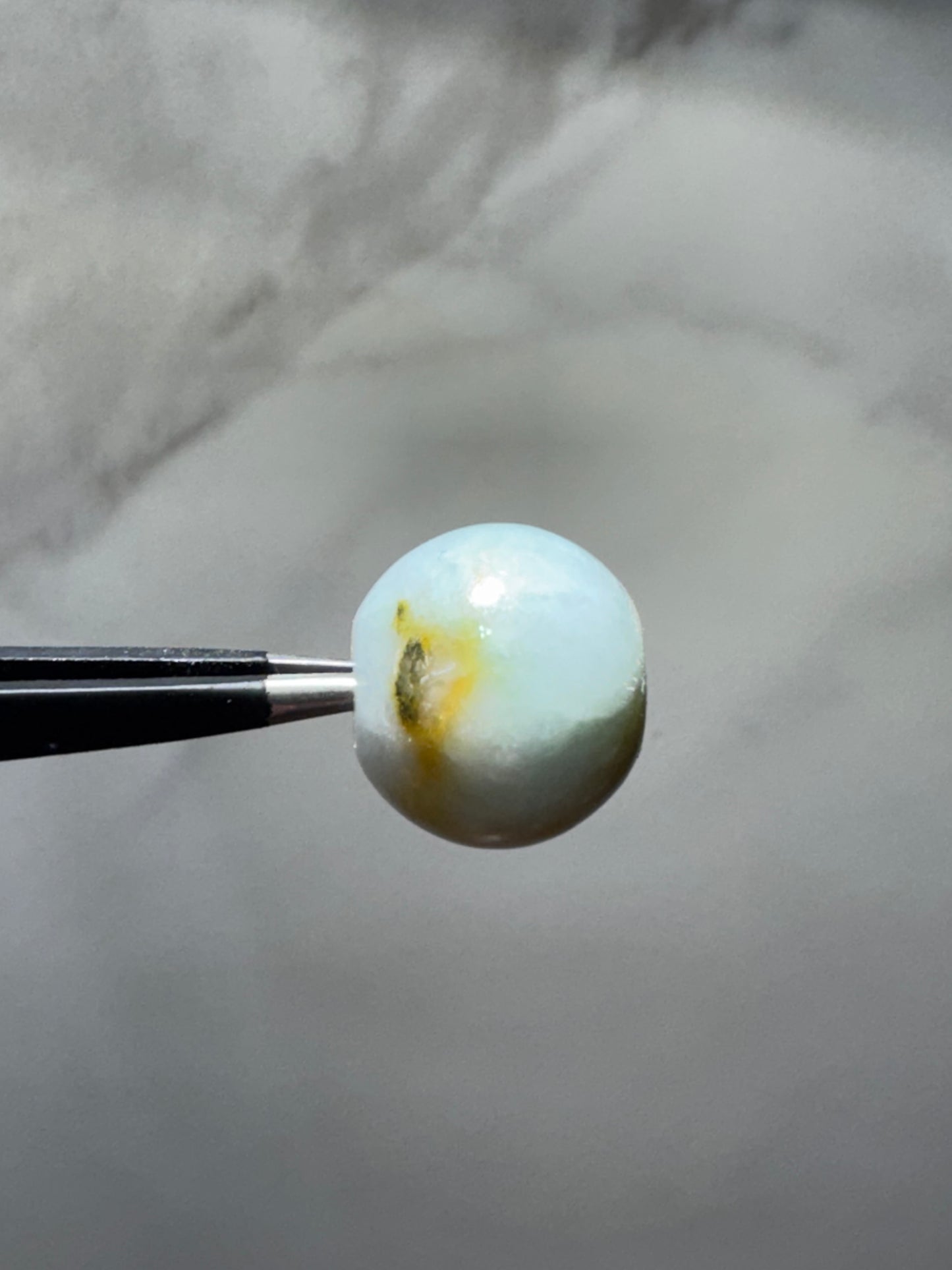 Burmese Jadeite Spherical Bead