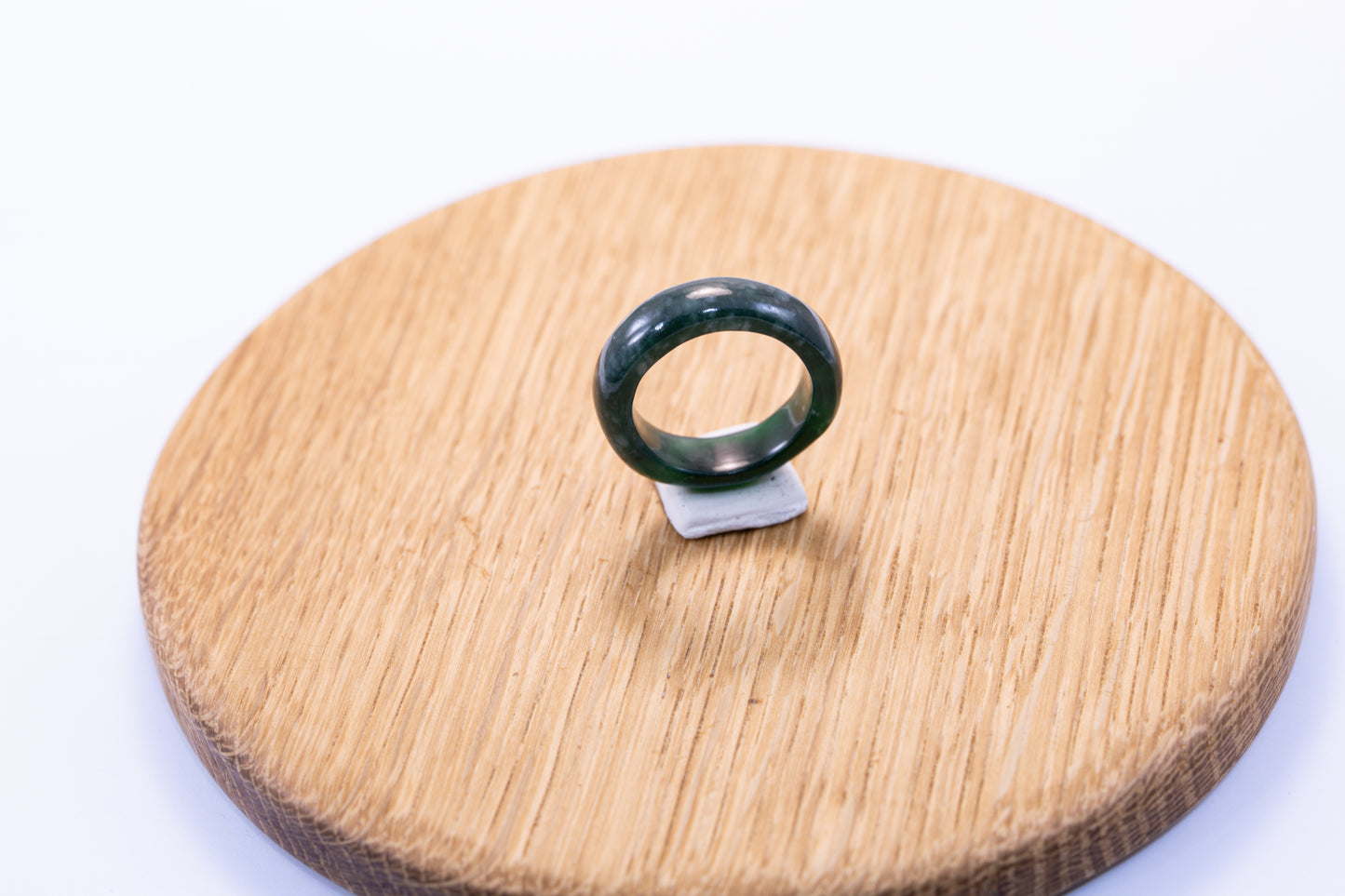 Guatemalan Imperial Green Jade Ring – Handcrafted Natural Jadeite Jewelry