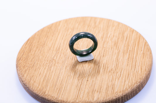 Guatemalan Imperial Green Jade Ring – Handcrafted Natural Jadeite Jewelry
