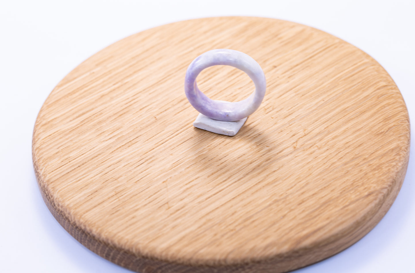 Guatemalan Lilac Jade Ring – Handcrafted Natural Jadeite Jewelry