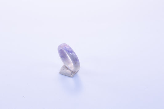 Guatemalan Lilac Jade Ring – Handcrafted Natural Jadeite Jewelry