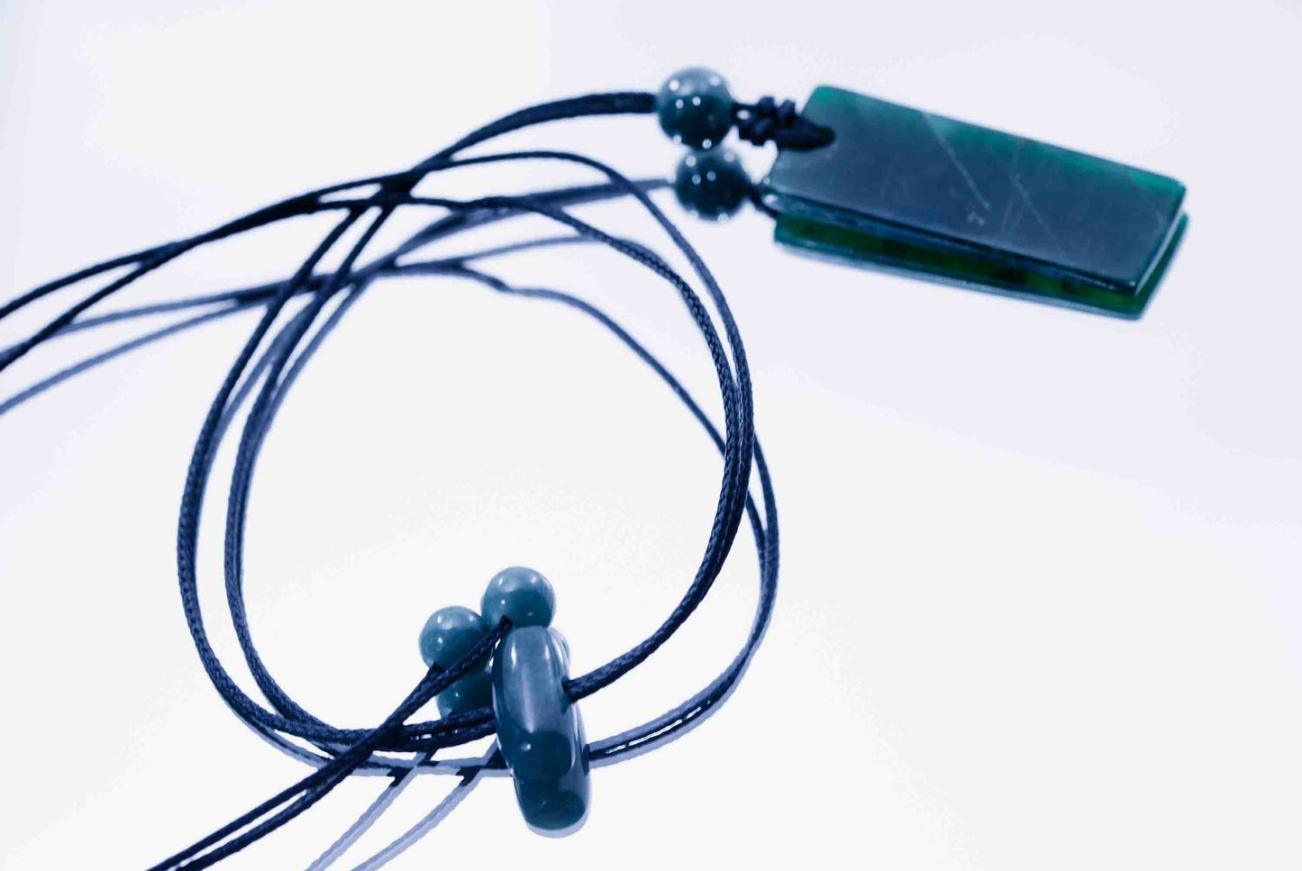 Guatemalan Imperial Green Rectangle Pendant