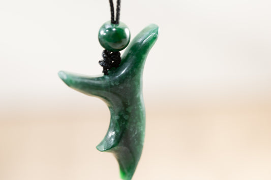 Guatemalan Imperial Green Dancer Pendant