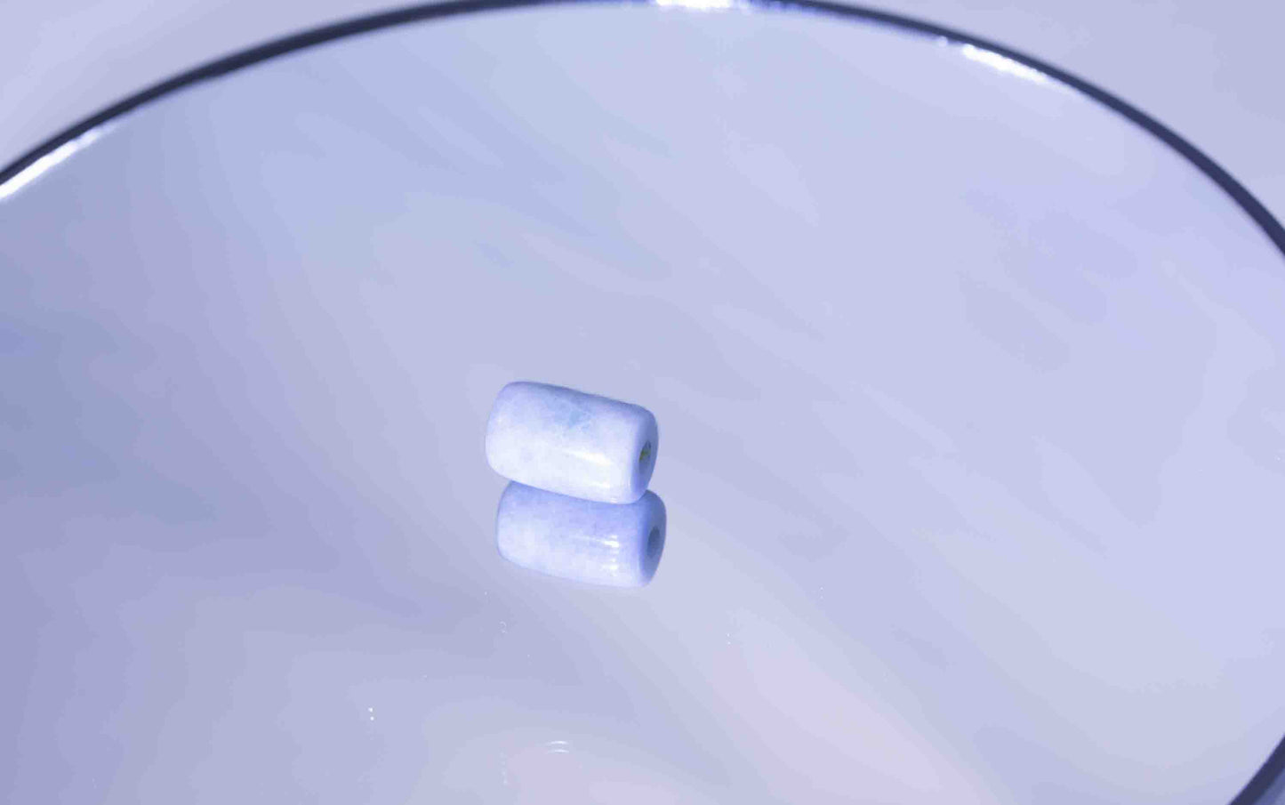 Rare Lilac Guatemalan Jadeite Bead