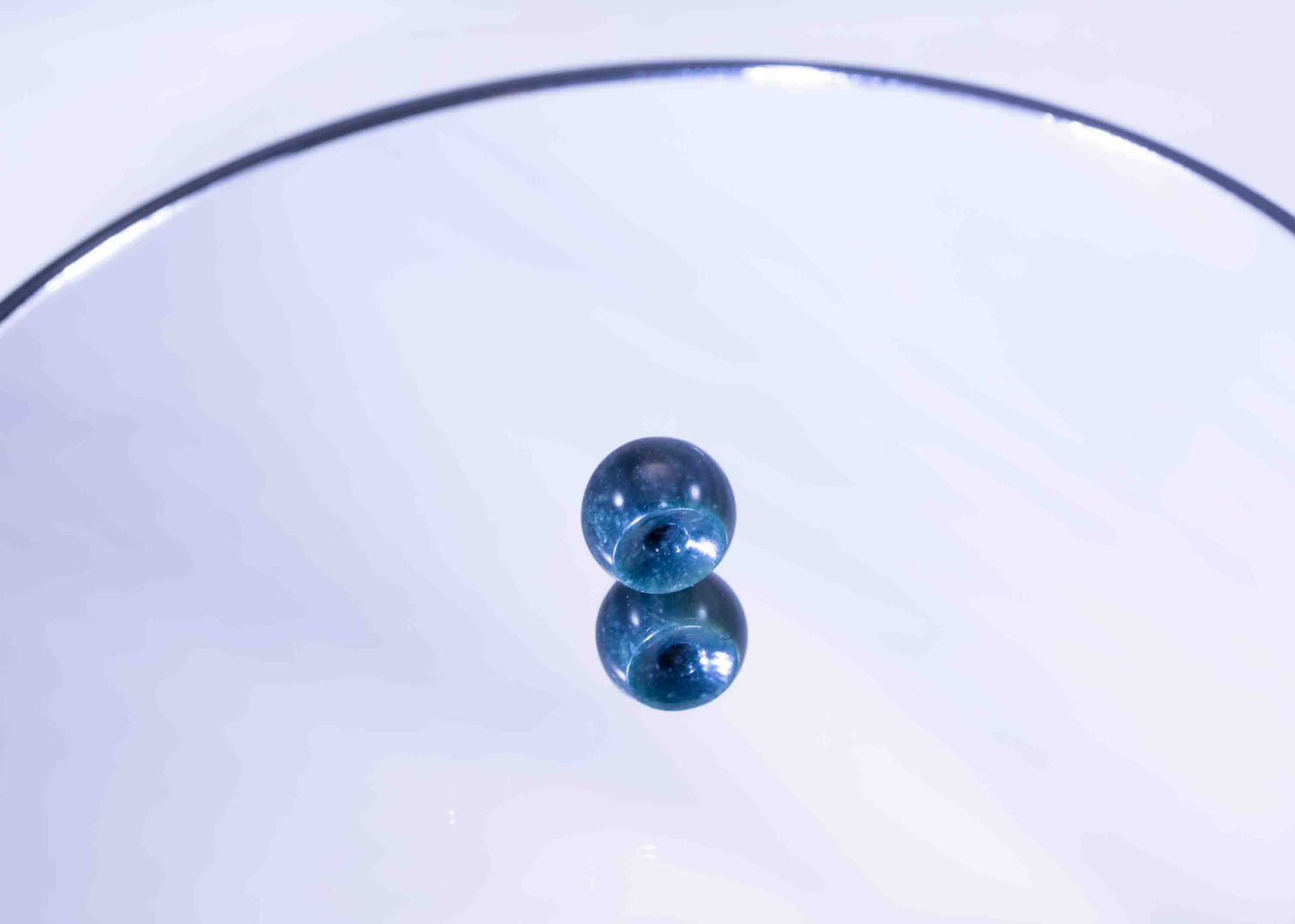 Dark Green Guatemalan Jadeite Rondelle Bead